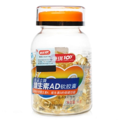 康琪壹佰 維生素AD軟膠囊 120粒